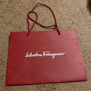 Ferragamo paper bag